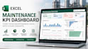 create a maintenance KPI dashboard in excel