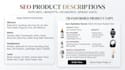 write SEO product descriptions for your ecommerce store