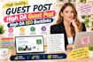do guest post, high da guest post, high da SEO backlinks