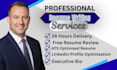 write a professional federal resume for usajobs applications