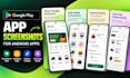 design google play screenshots for your android app