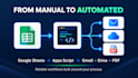 automate google sheets, gmail and drive with apps script