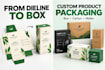 design custom packaging box, product box packaging and print ready artwork