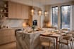 create luxury scandinavian interior 3d visualization