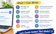 write SEO blog posts and articles that engage your audience