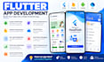 develop a flutter android app with firebase integration