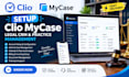 setup clio mycase legal CRM practice management