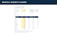 create a custom budget spreadsheet