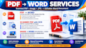 convert PDF to word with 100 accurate formatting and ocr