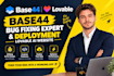 base44 bug fixing expert and base44 app deployment lovable ai website