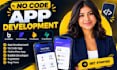 do bubble flutterflow no code app development firebase supabase bug fixes