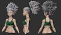 sculpt high detailed 3d models