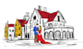 do hand drawn sketches and custom illustrations