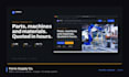 design website UI UX in figma, responsive web design or redesign