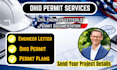 provide civil engineer letter and ohio permit services