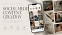 create aesthetic social media content