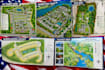 create rv park map, isometric map, site map, subdivision layout, tourist map