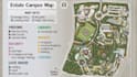 design illustrated campus map, university map, school map