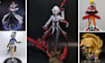 model 3d anime characters, figurines and printable action figures