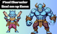 pixel art animation pixel sprite sheet nsfw character design rpg maker tileset