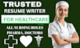 write a medical resume