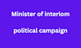 help with political campaign and awareness