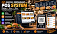 develop restaurant pos system, billing, inventory, kds, online ordering