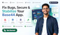 secure debug and fix bugs in your base44 app security audit error fixing api rev