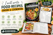 write food recipe and cookbook content
