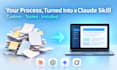 turn your business process into a custom claude skill