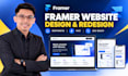 fix framer bugs, cms issues, and build responsive websites