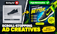 design meta ads creative, facebook ad creative and social media post