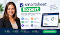smartsheet expert in smartsheet setup, automation, dashboard, integration