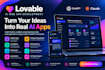 build full stack ai apps with lovable