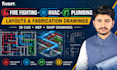 fire fighting hvac plumbing layouts and fabrication drawings
