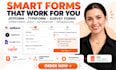 build jotform typeform survey form with conditional logic automation calculation