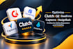 optimize clutch g2 goodfirms capterra designrush profiles for online reputation