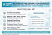 create nursing presentation, care plan, soap notes, case study
