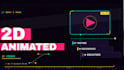create a 2d animated explainer video with voiceover