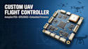 design custom uav drone autopilot flight controller pcb gps, embedded firmware