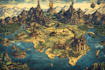 do fantasy map illustration