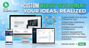 build modern custom website with payment gateway integration