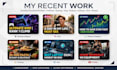 design clickable you tube thumbnail