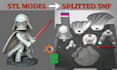 convert stl to 3mf slice paint split model for bambu lab multicolor 3d printing