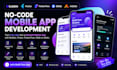build bubble io no code app flutter glide adalo flutterflow mobile app developer