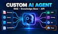 build a custom ai agent with rag, knowledge base and API tools