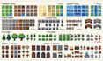 create pixel art tileset, game assets, tilemap, rpg maker and 2d game art