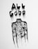 draw custom dark emotional line art portraits