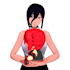 3d pose of a specific character