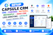 setup capsule crmone coevera nutshell instantly zoho crm less annoying localiq